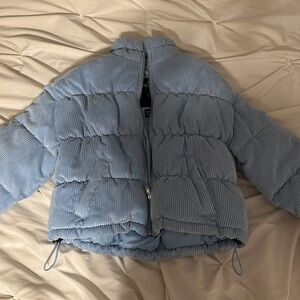 Blue Puffer Jacket